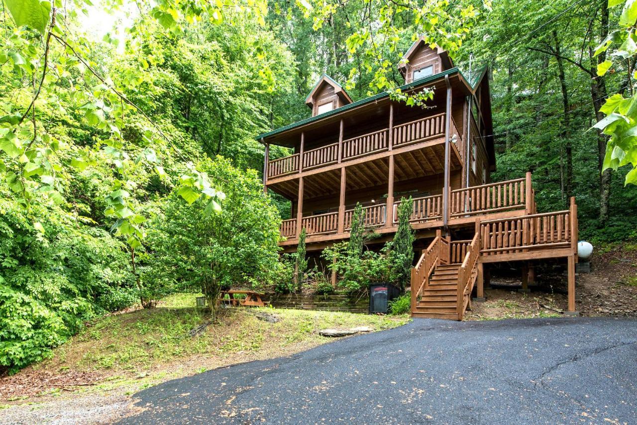 Cabin Of Dreams, 3 Bedroom Water View, Wifi, Hot Tub, Pool Table, Sleep 8 Sevierville Exteriör bild